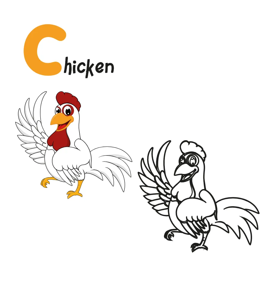 Alphabet Letter C Coloring Page coloring page