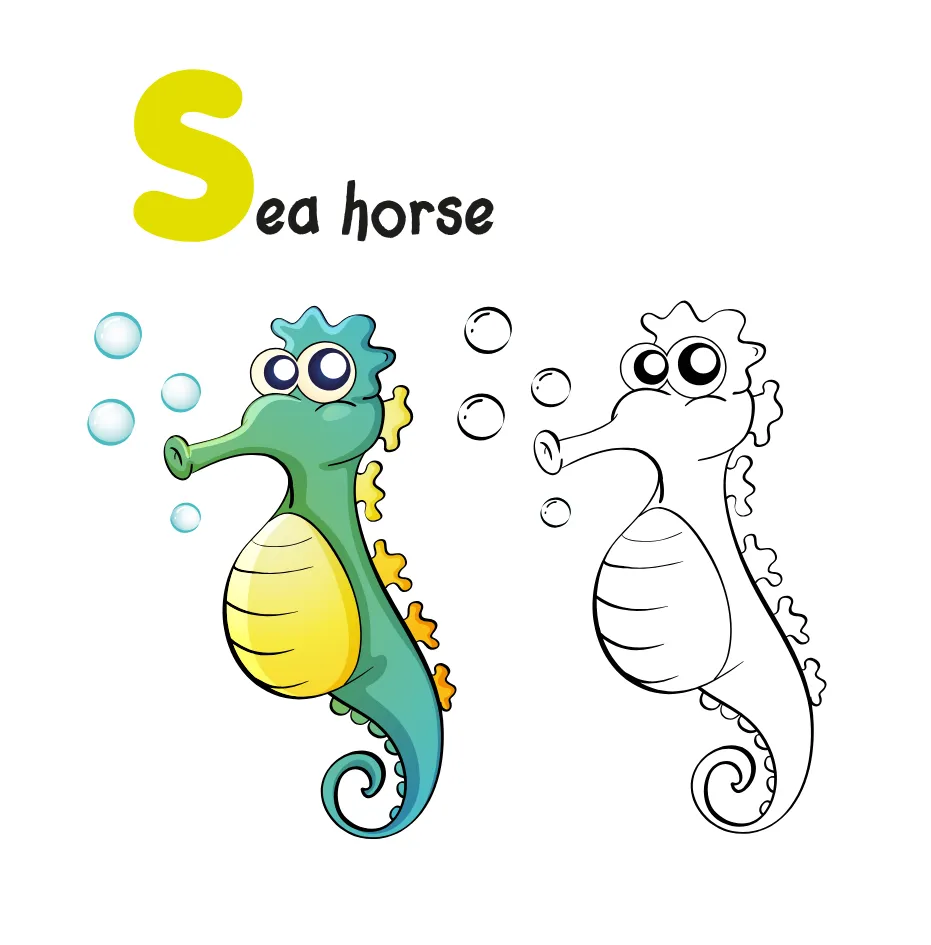 Alphabet Letter S Coloring Page coloring page