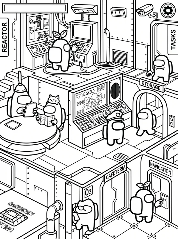 Among Us printable