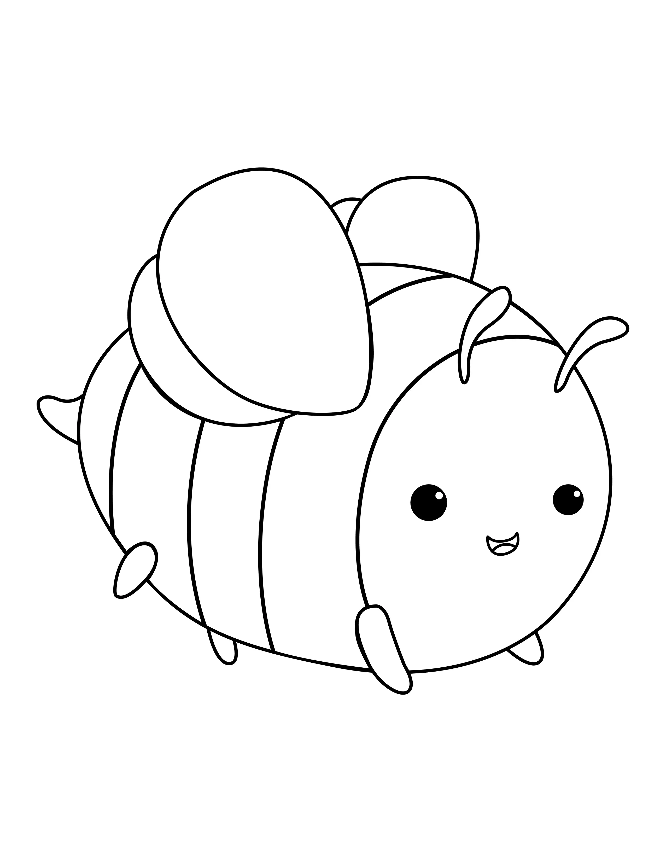 Bee printable