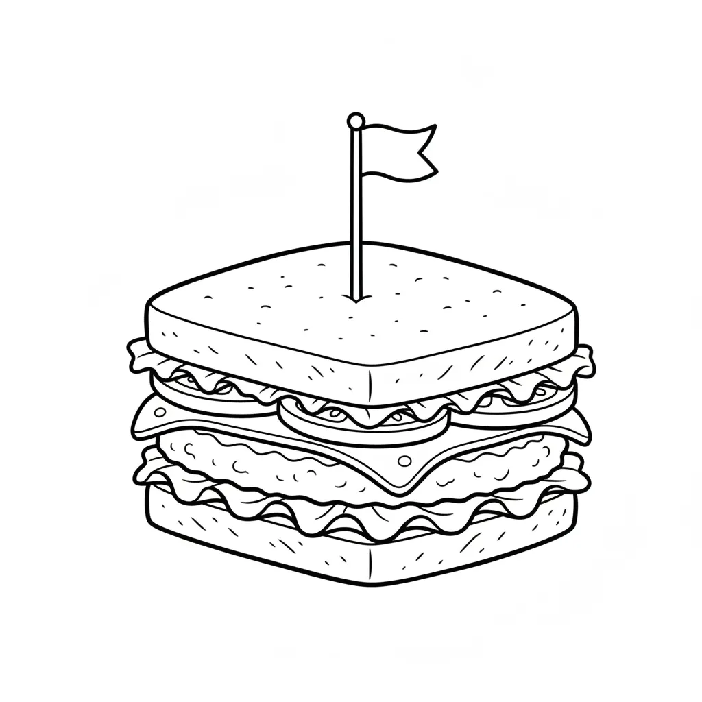 Big Sandwich printable