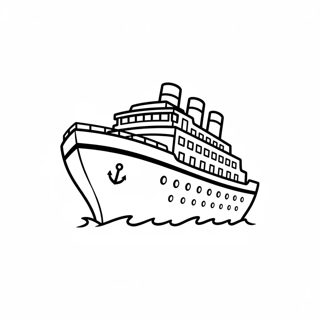 Big Ship printable