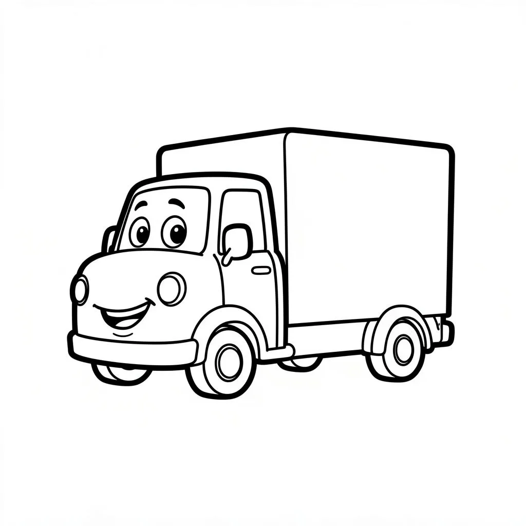 Big Truck printable
