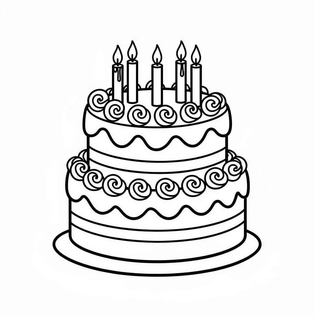 Birthday Cake printable