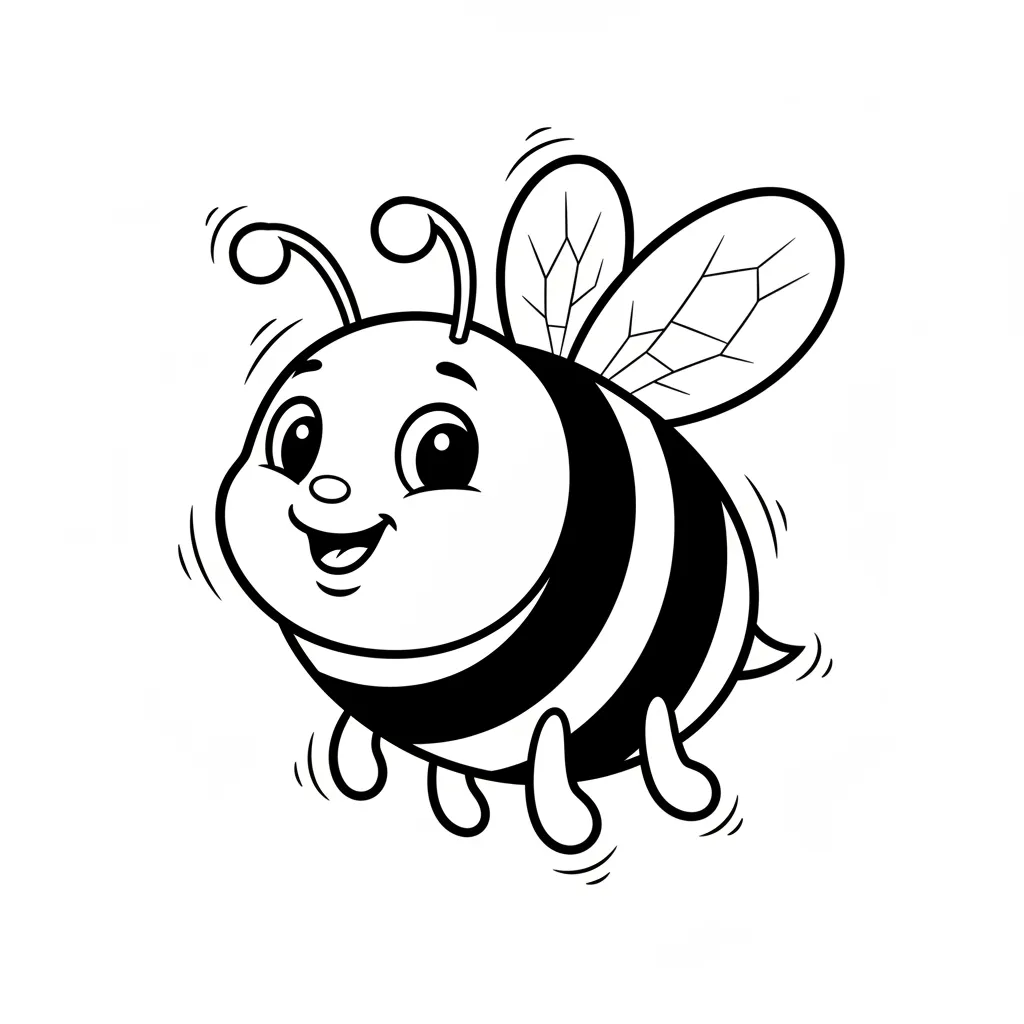 Buzzing Bee printable
