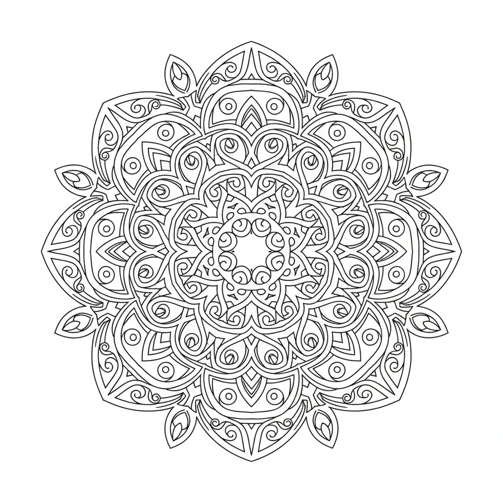 Celtic Mandala printable
