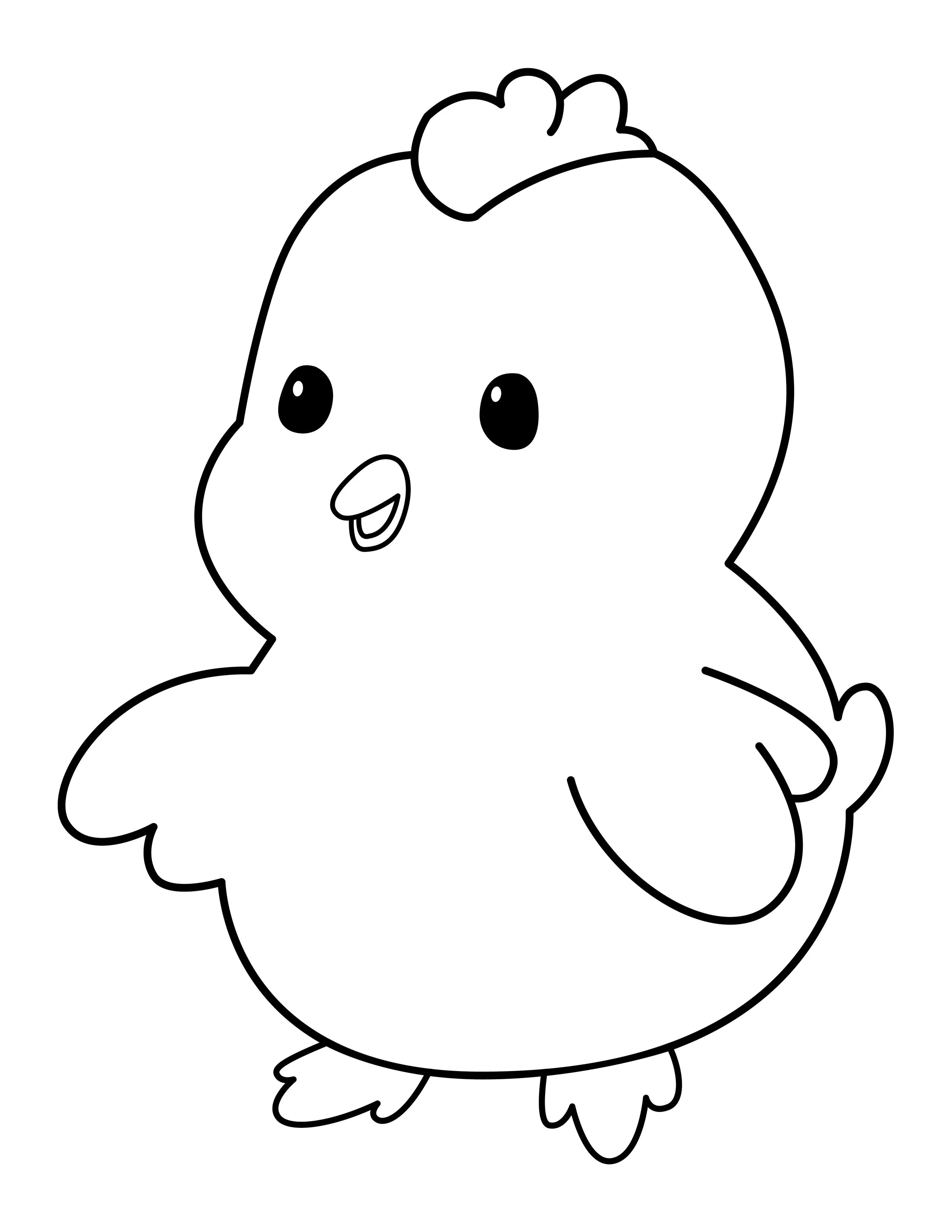 Baby Chick printable