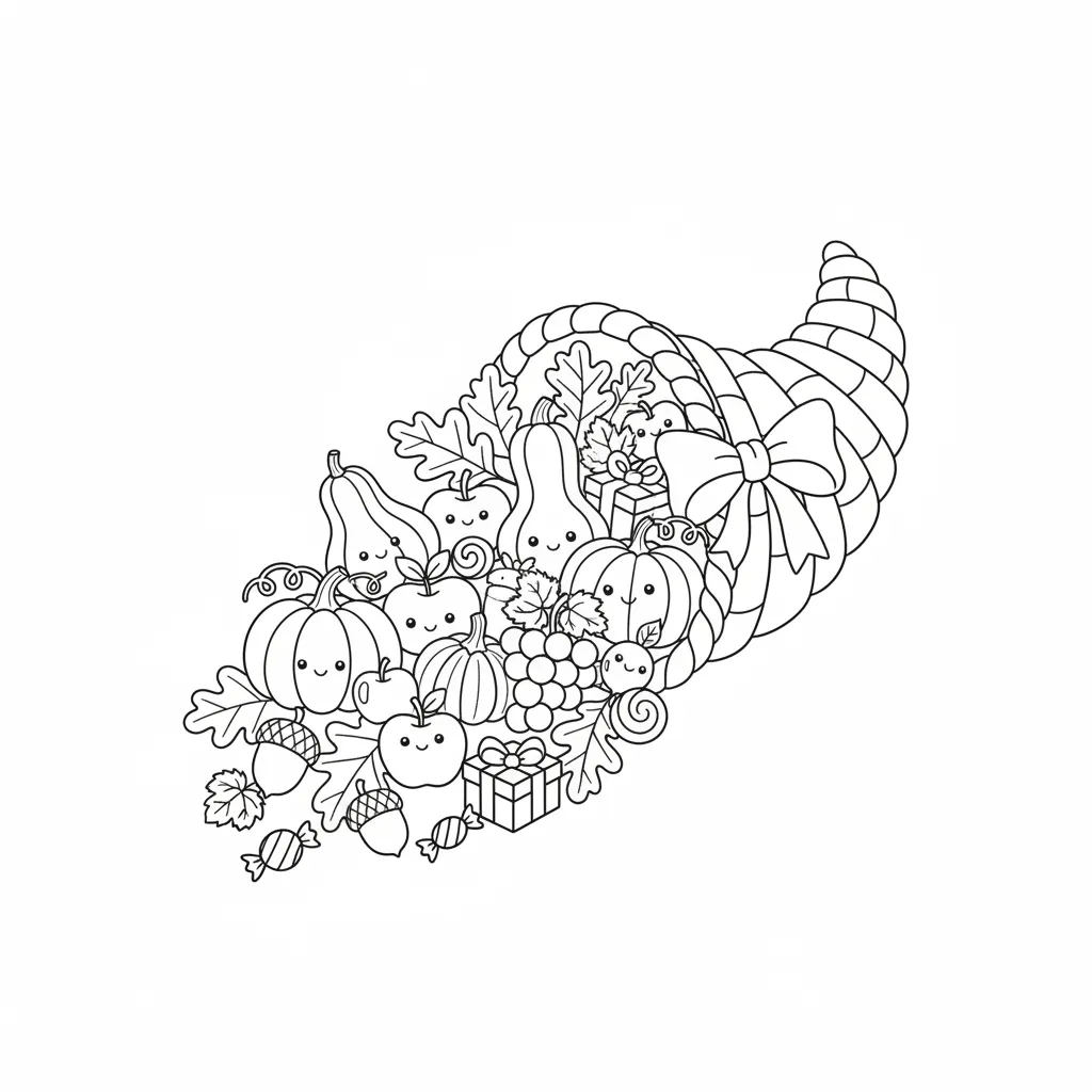 Cornucopia printable