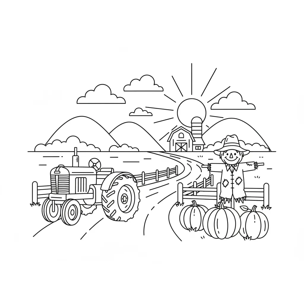 Country Road printable