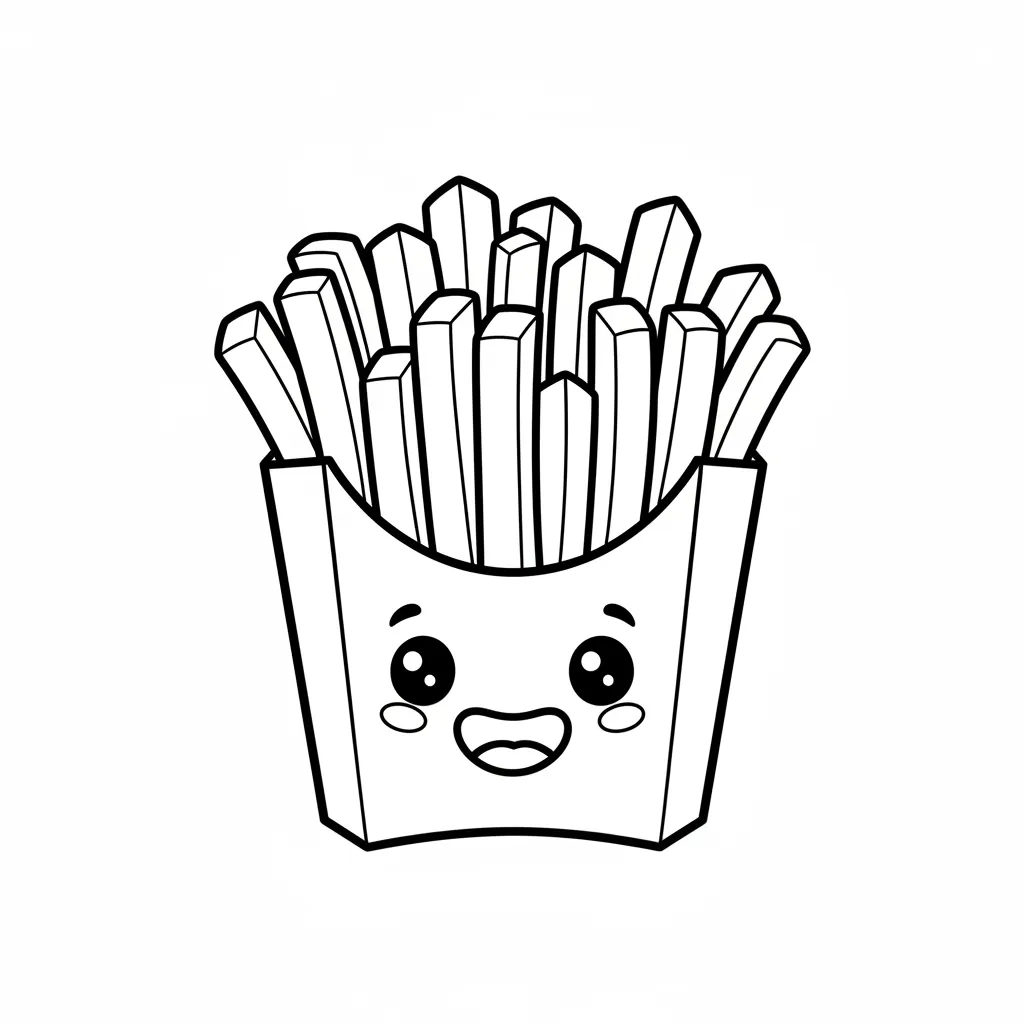 Crispy Fries printable
