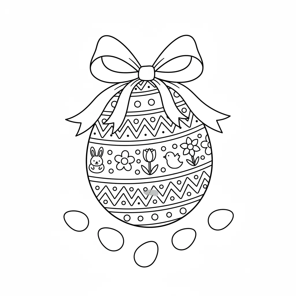 Easter Egg printable