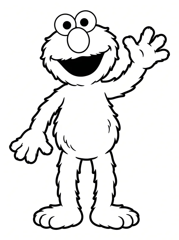 Elmo printable