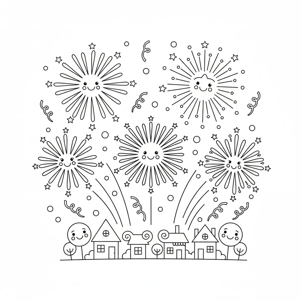 Fireworks printable