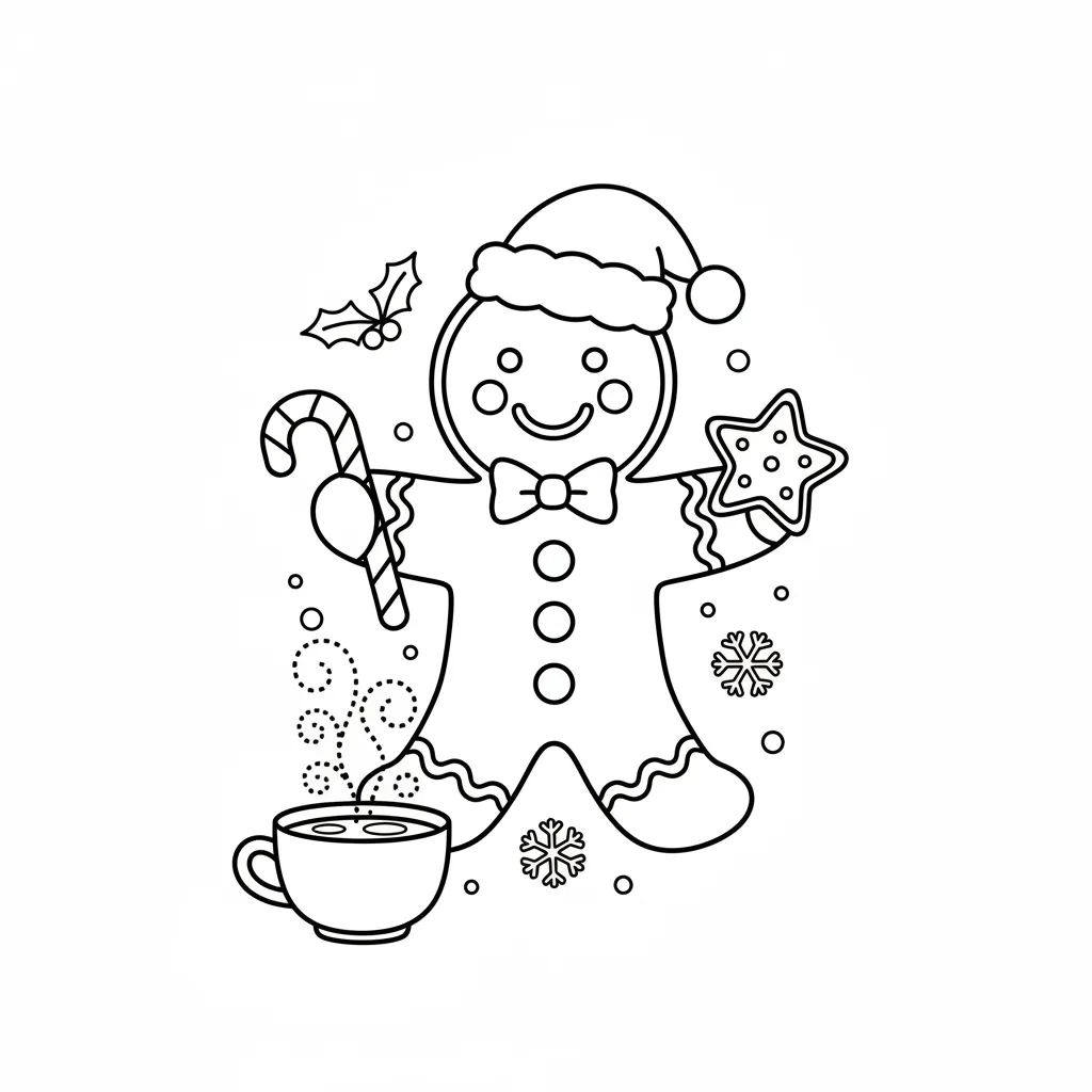 Gingerbread Man printable