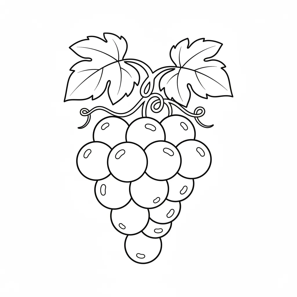 Grapes printable
