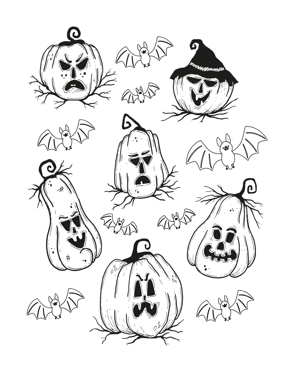 Halloween Page 10 coloring page