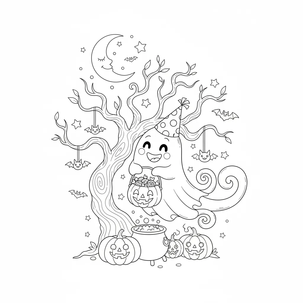 Halloween Ghost printable