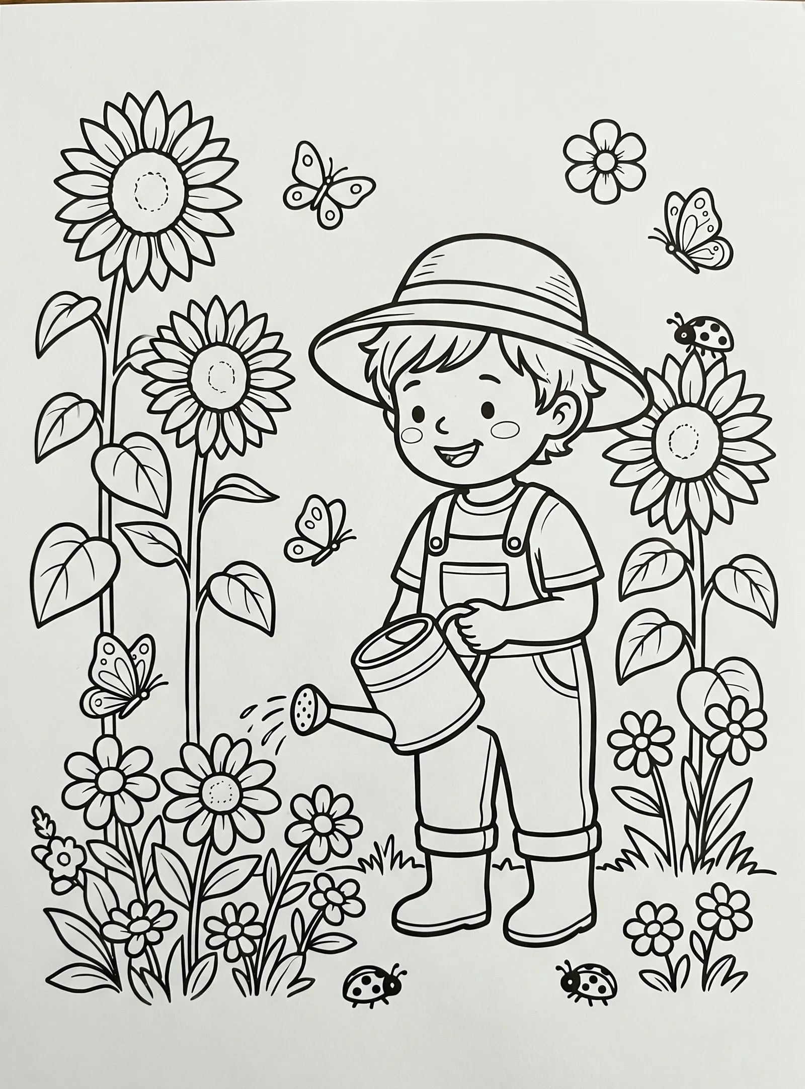Little Gardener printable