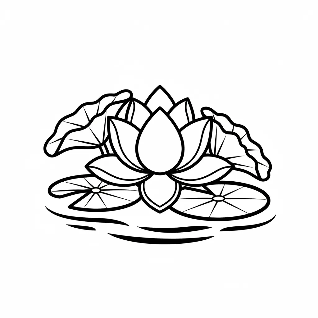 Lotus Flower printable