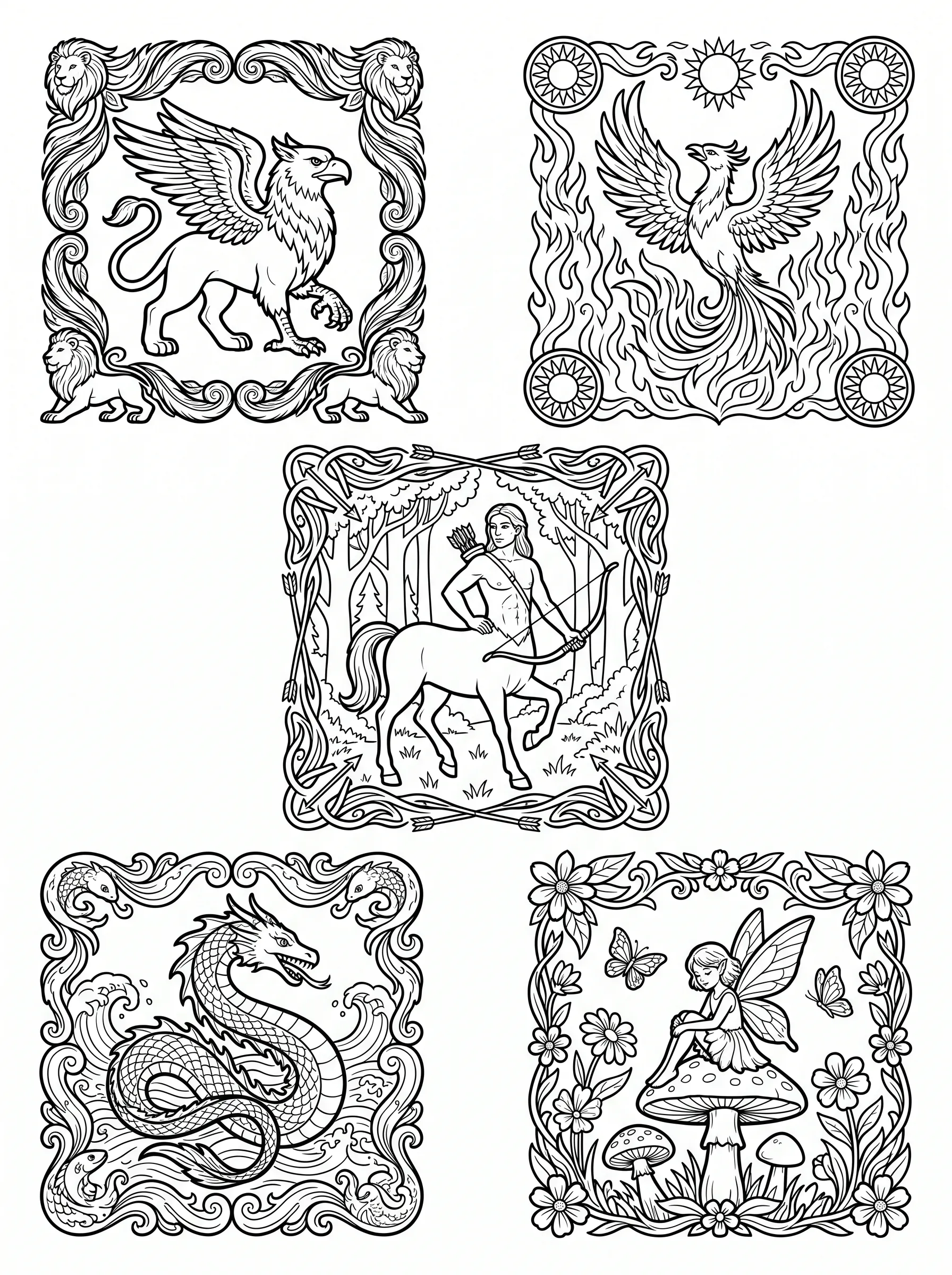 Magical Creatures printable