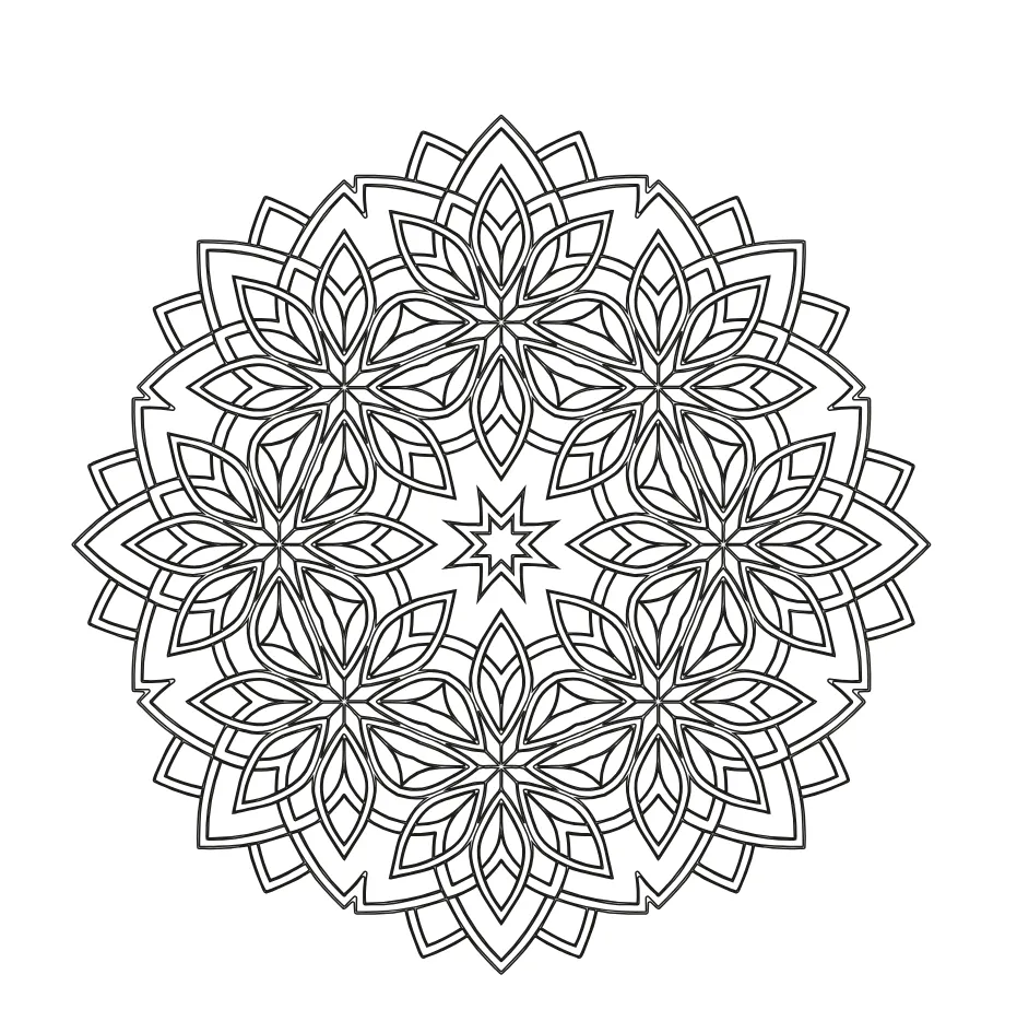 Mandala Coloring Page 30 coloring page