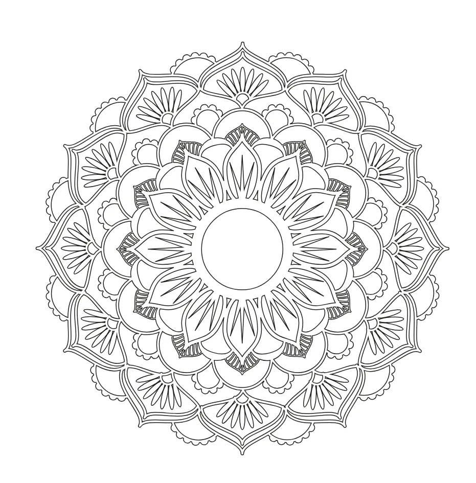 Mandala Coloring Page 36 coloring page