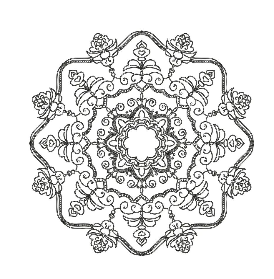 Mandala Coloring Page 39 coloring page