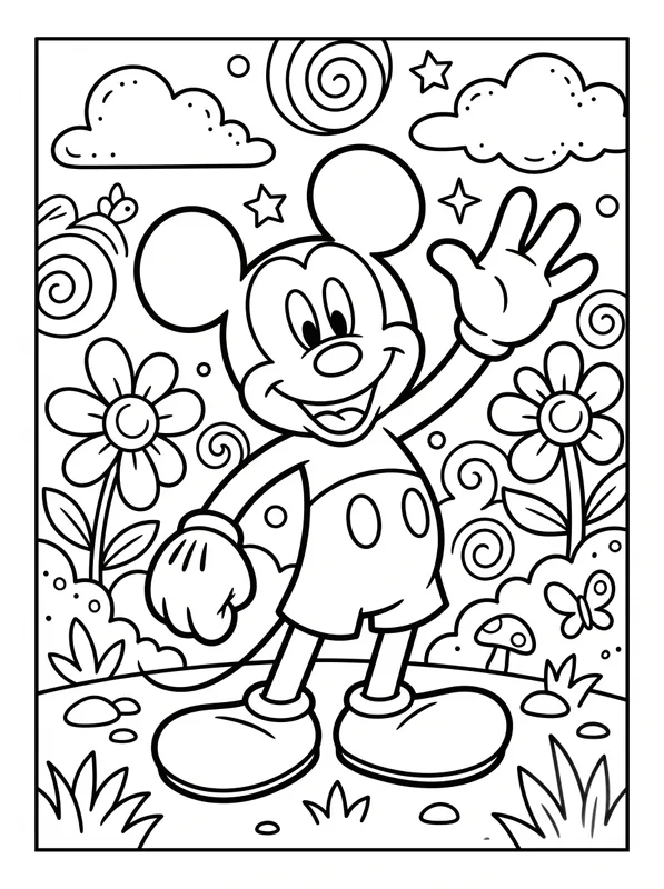 Mickey Mouse printable