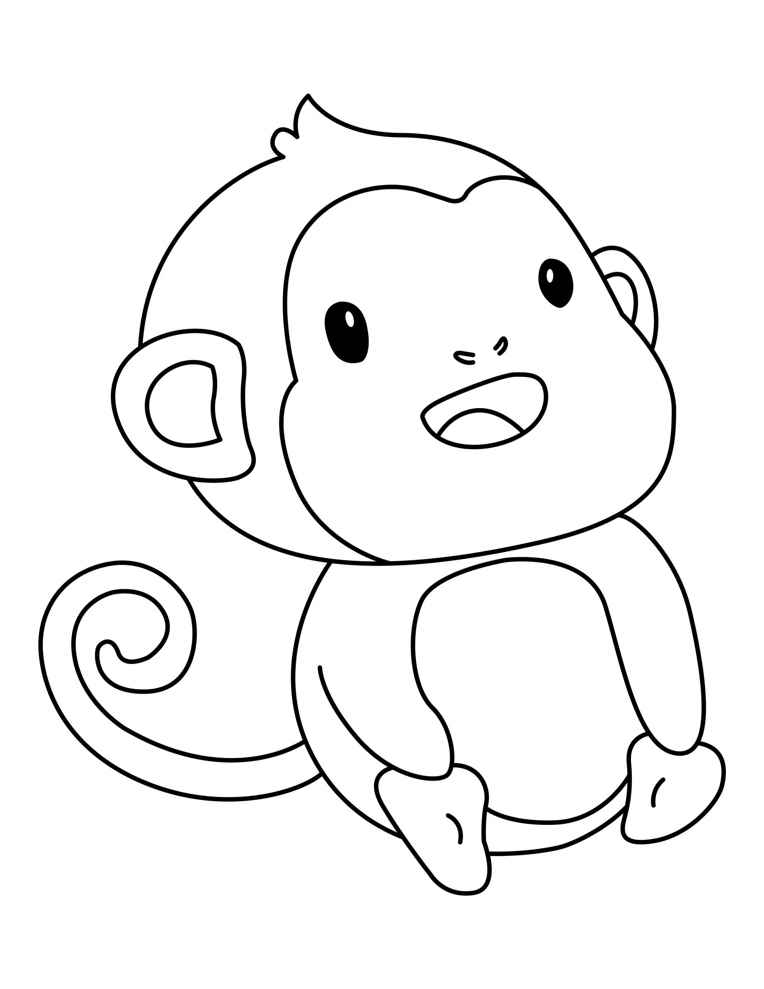 Monkey printable