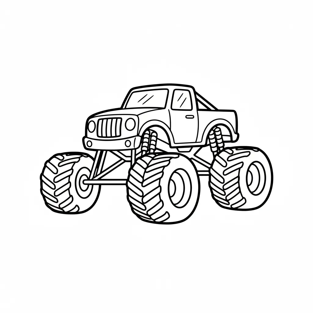 Monster Truck printable