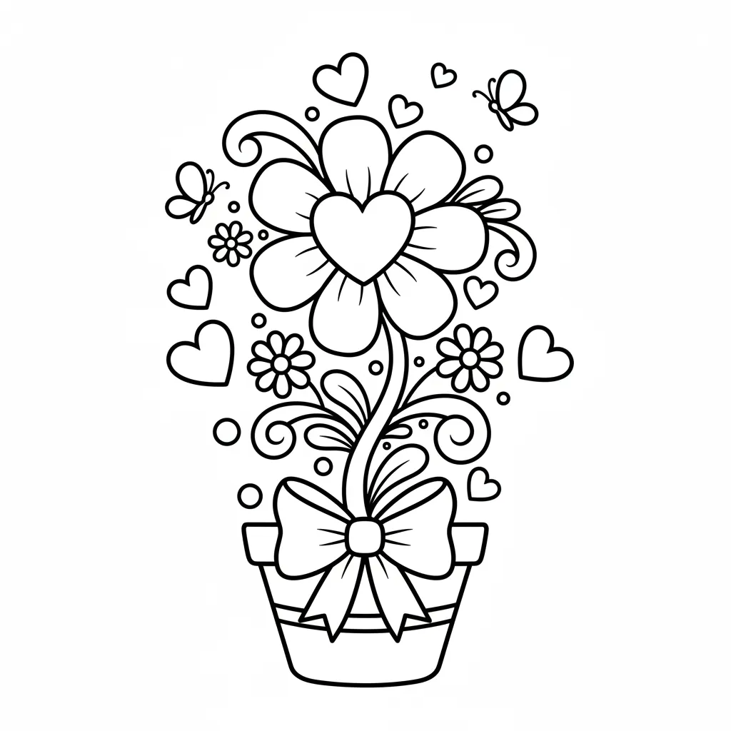 Mother's Day Flower printable