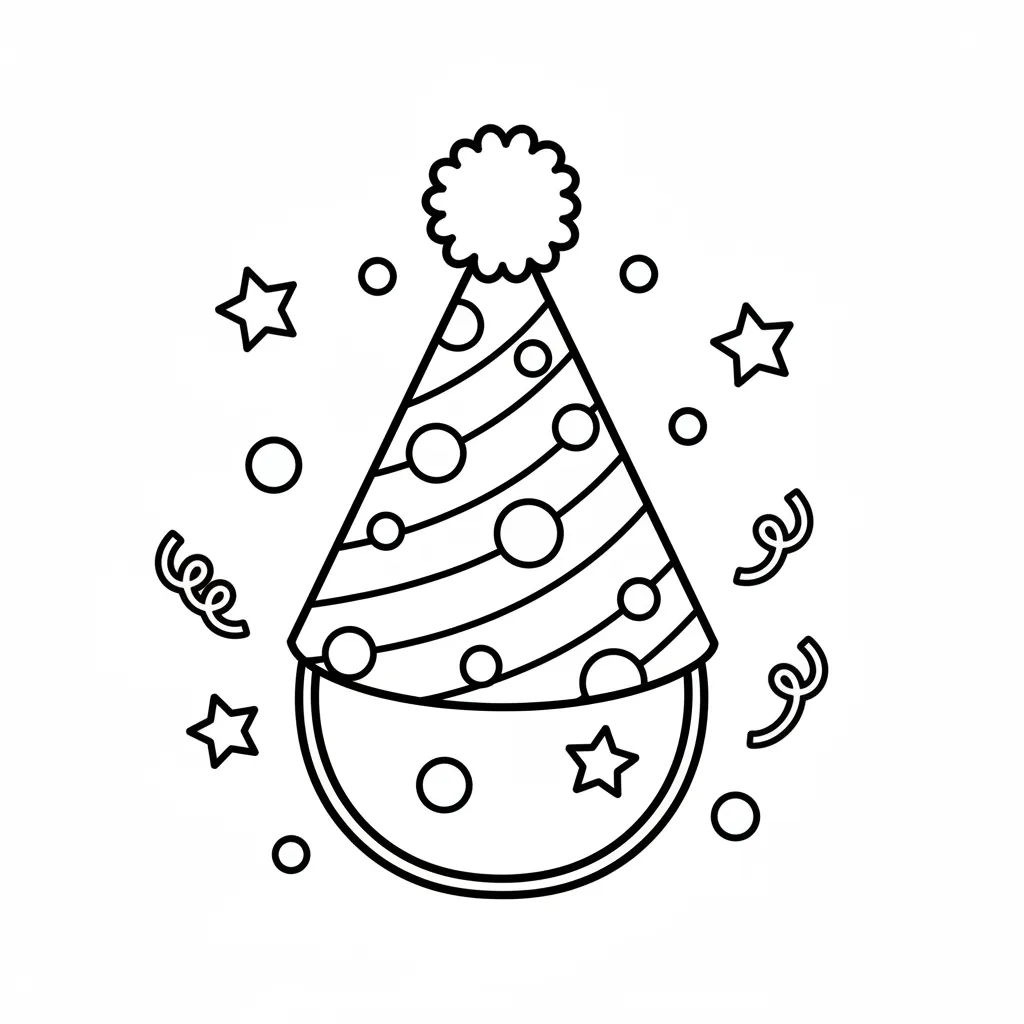 Party Hat printable