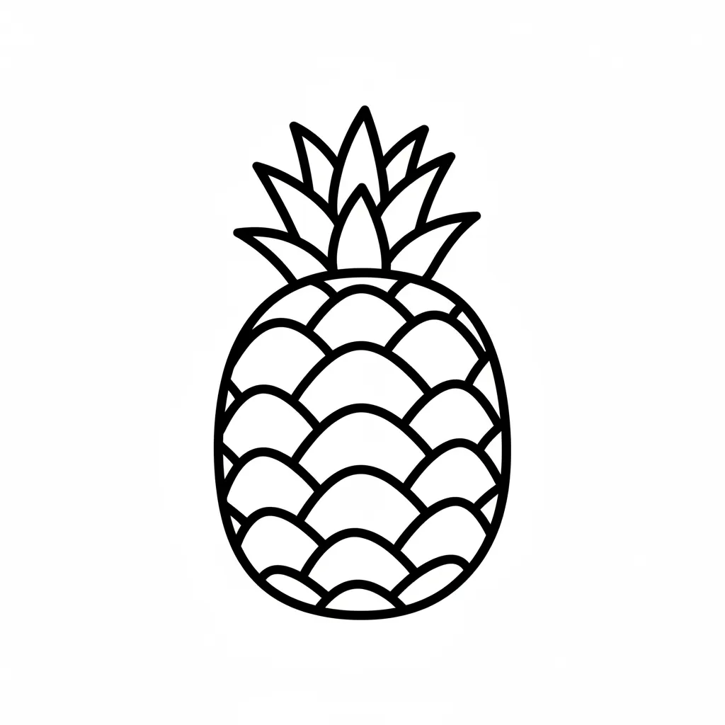 Pineapple printable