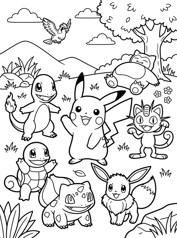 Pokémon printable
