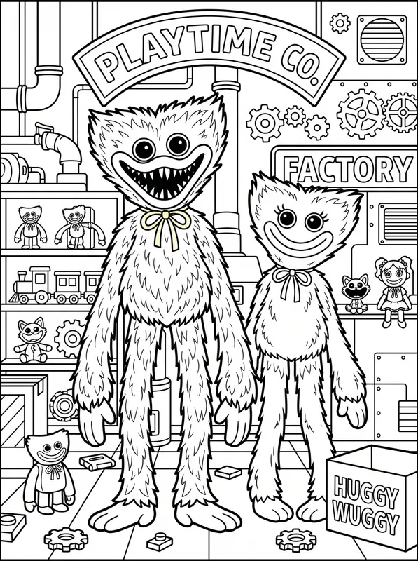 Poppy Playtime printable