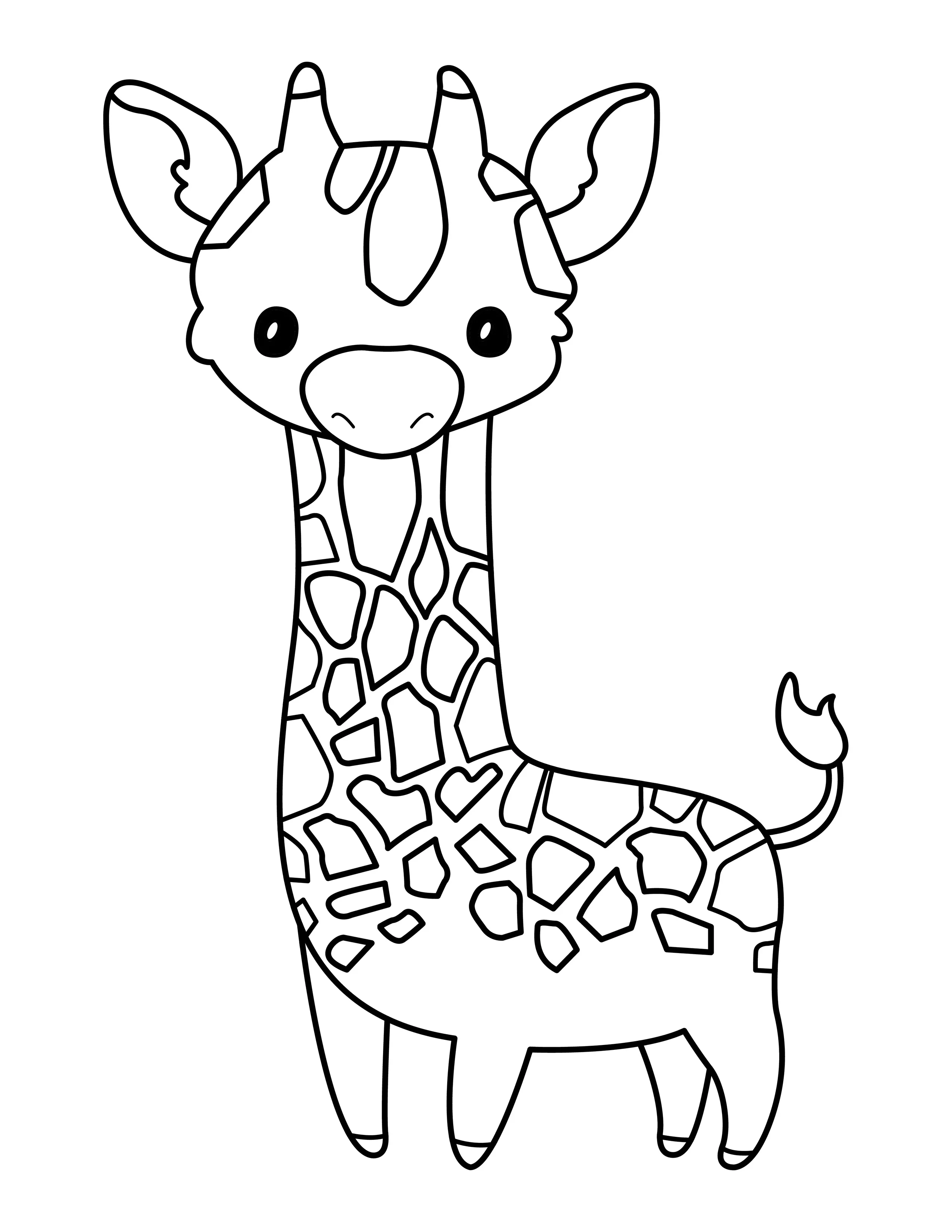 Giraffe printable