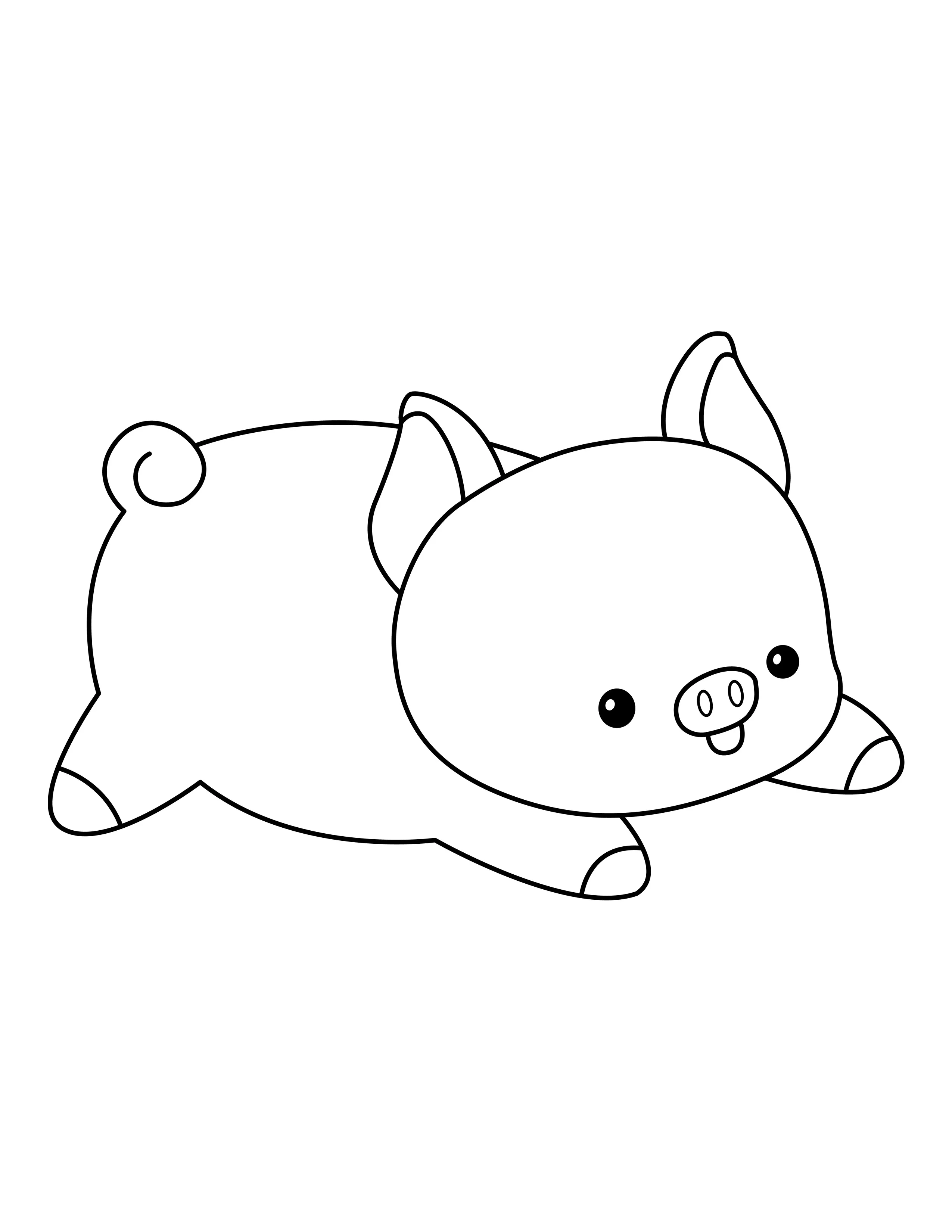 Pig printable