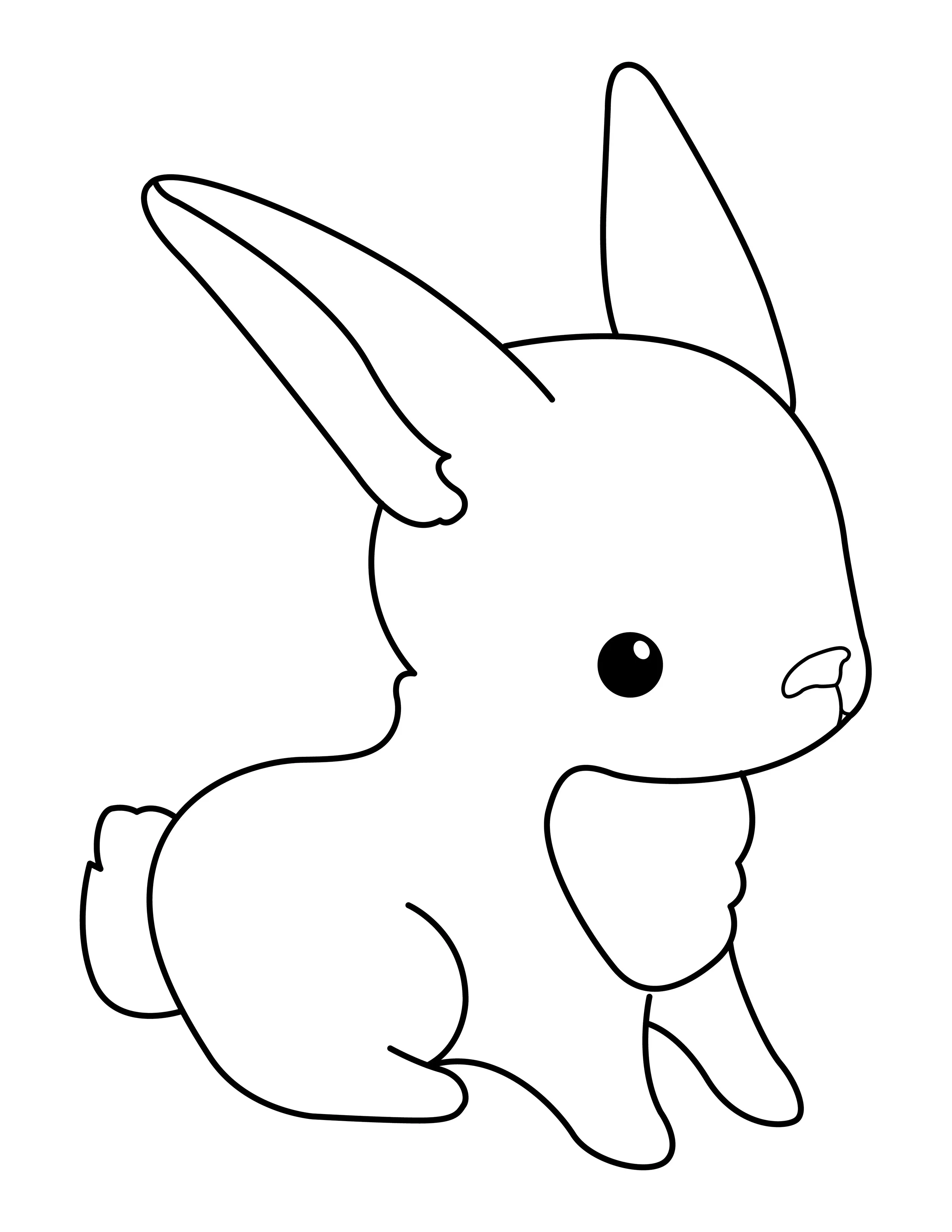 Rabbit printable