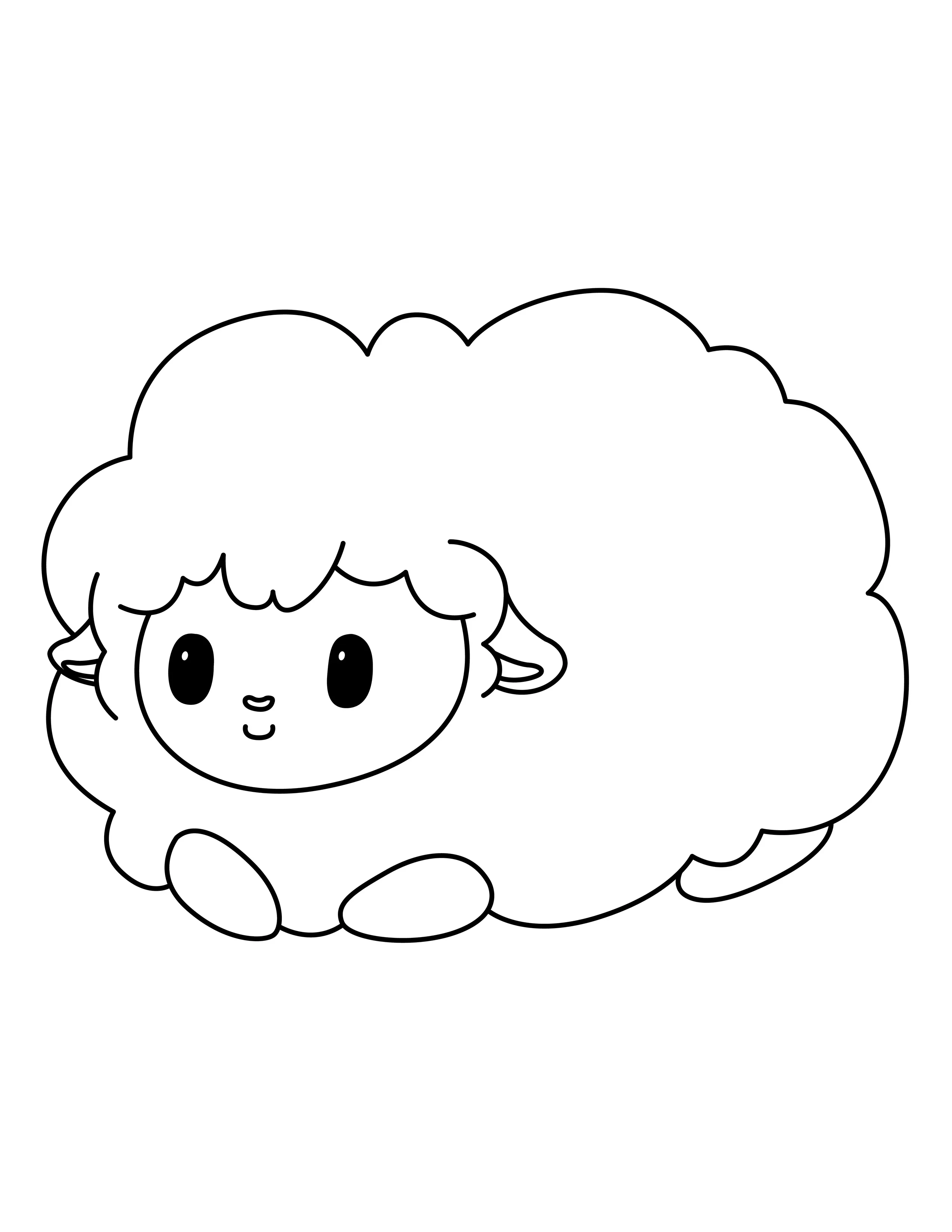 Sheep printable