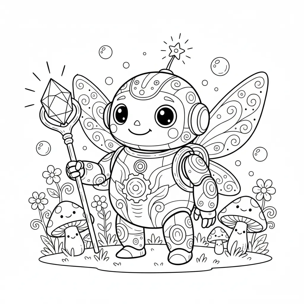 Robot Buddy printable