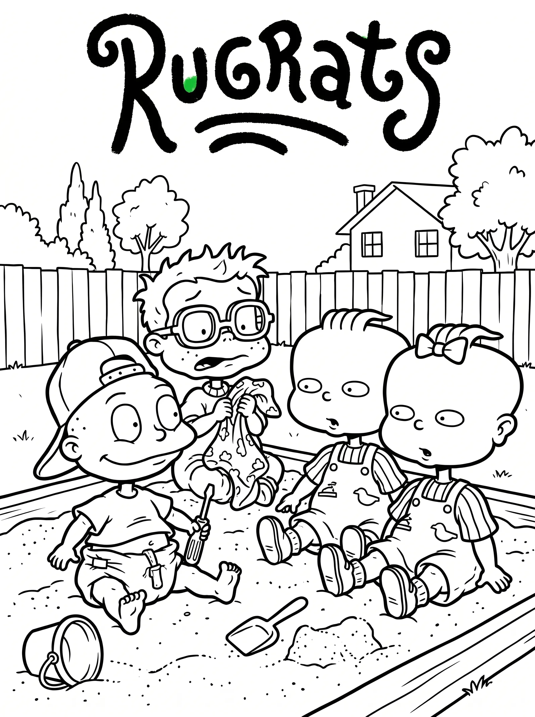 Rugrats Coloring Page coloring page