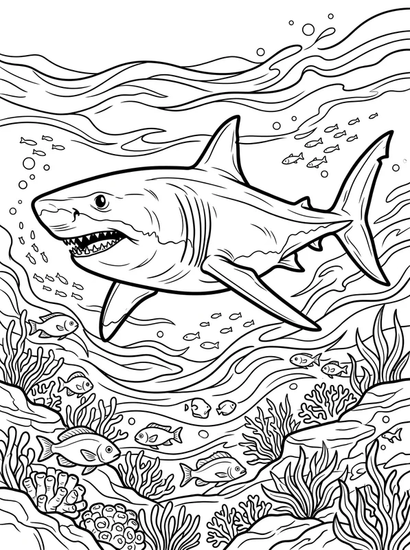 Shark printable