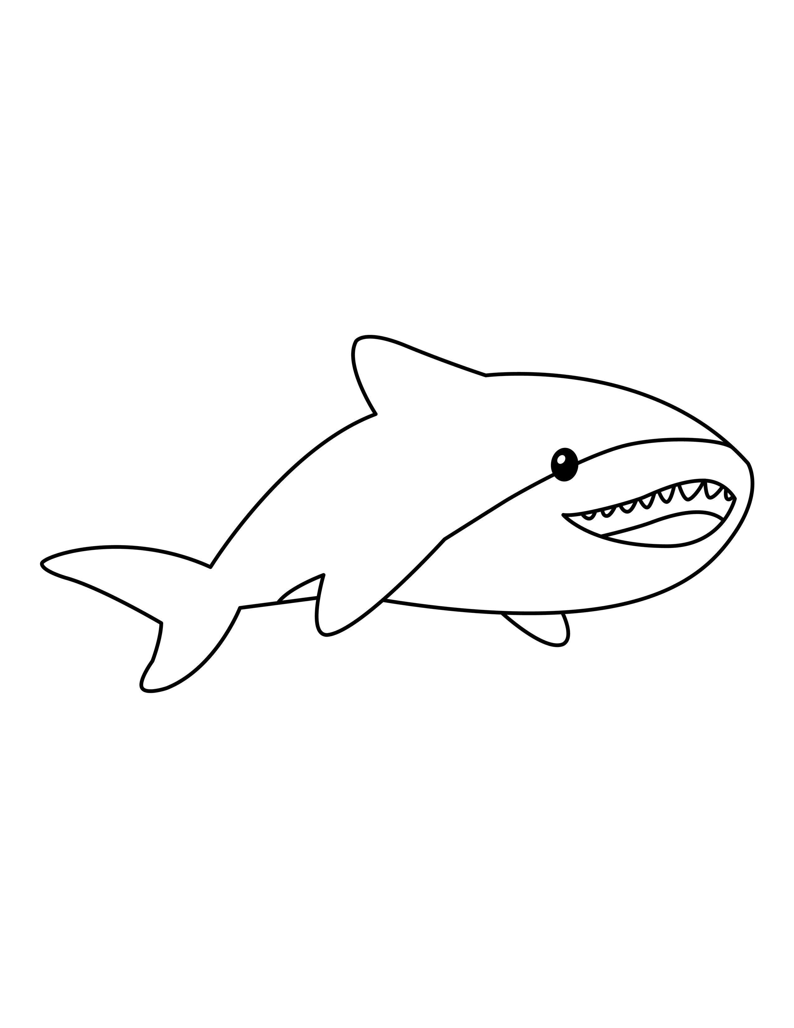 Shark printable