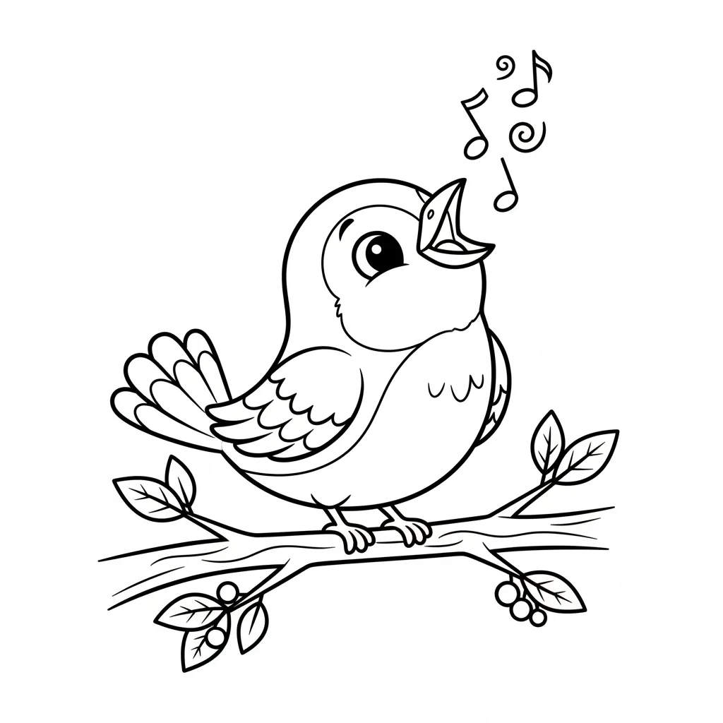 Singing Bird printable