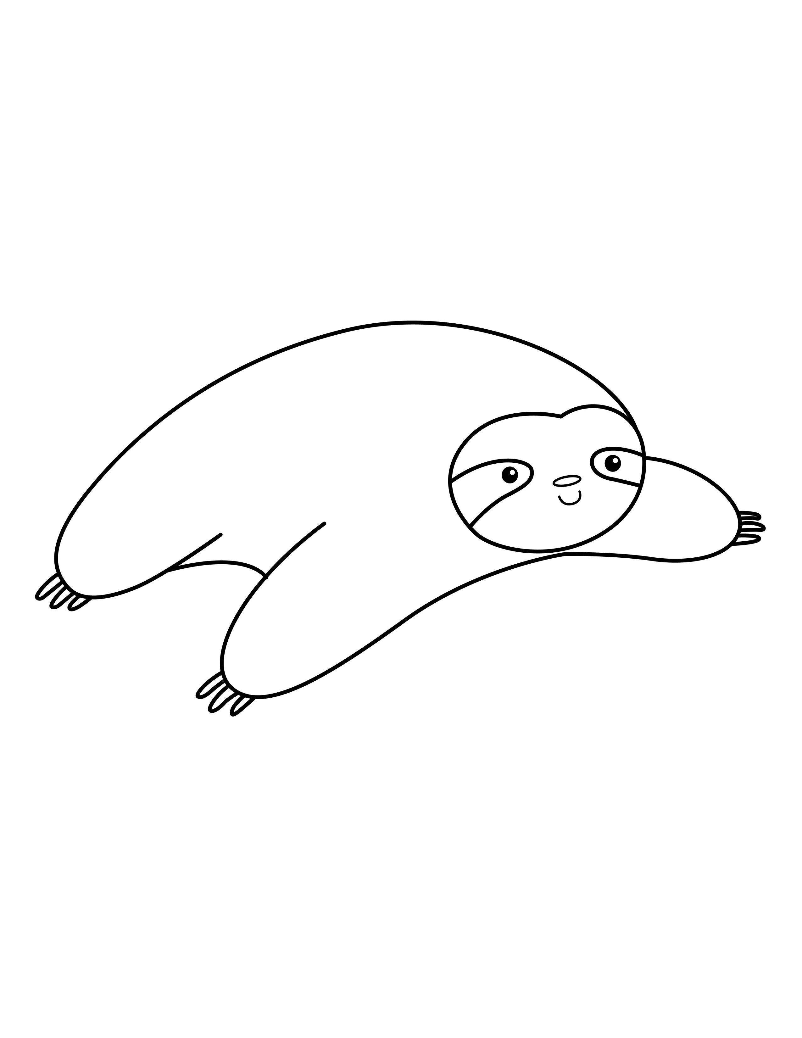 Sloth printable
