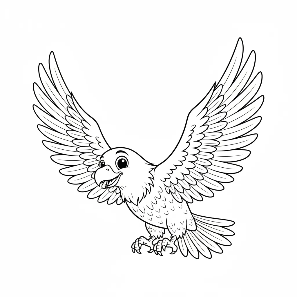 Soaring Eagle printable