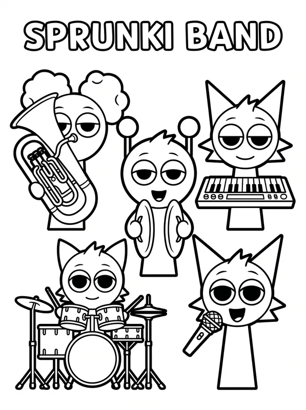 Sprunki printable
