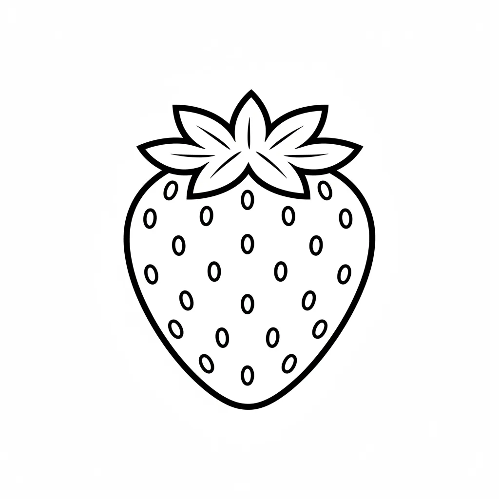 Strawberry printable