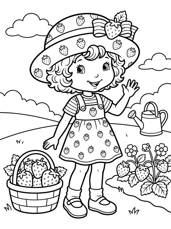 Strawberry Shortcake printable