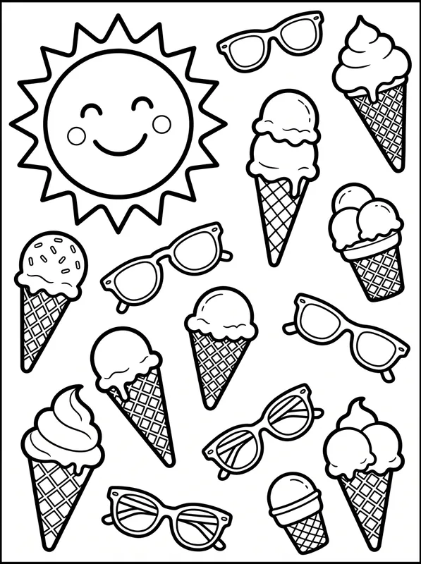 Summer Beach Day printable